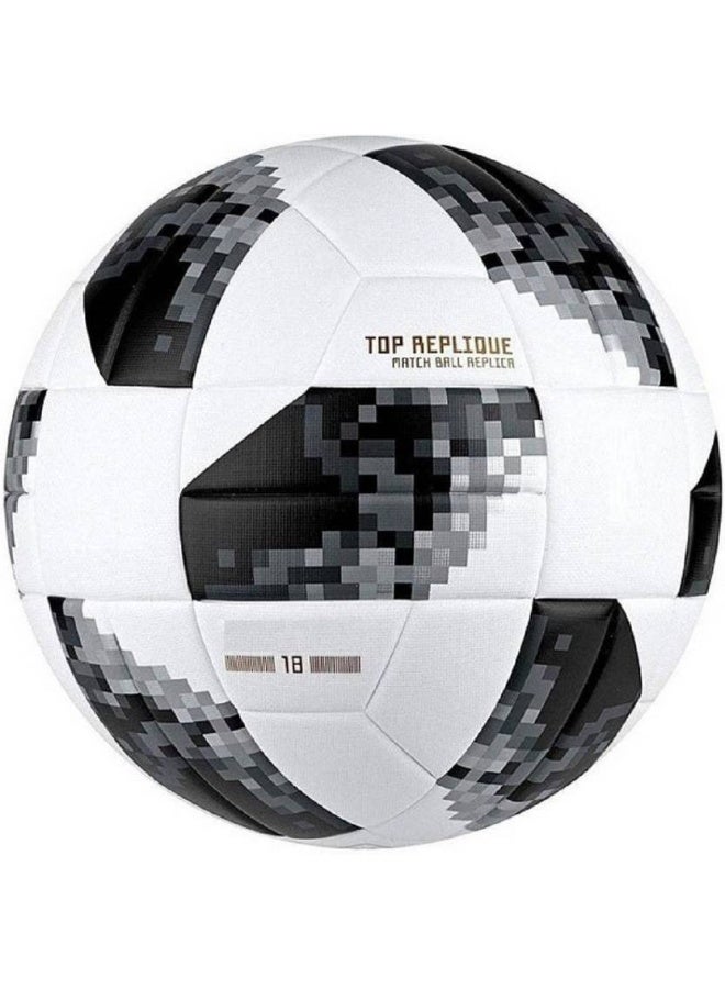 Fox FOX Russia Cup 2018 White/Black Football - Size: 5  (Standard, Pack of 1, White) - Image 1