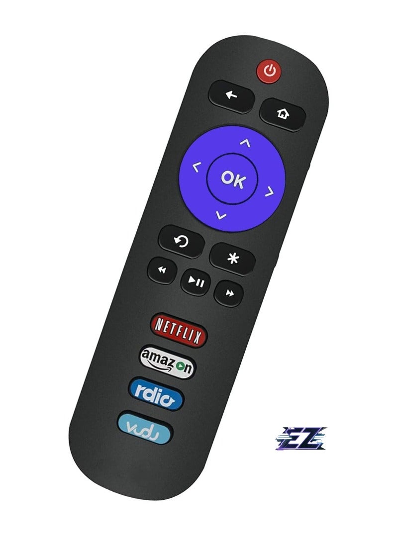 ELTRAZONE Universal Remote Control Compatible with All TCL Roku TV Models – No Setup Required, Easy to Use, Full Functionality - Image 2