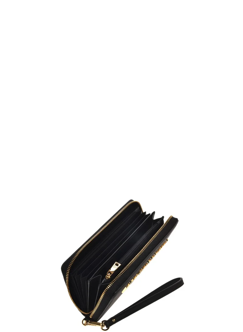 Love Moschino Logo Detailed Zip Over Purse