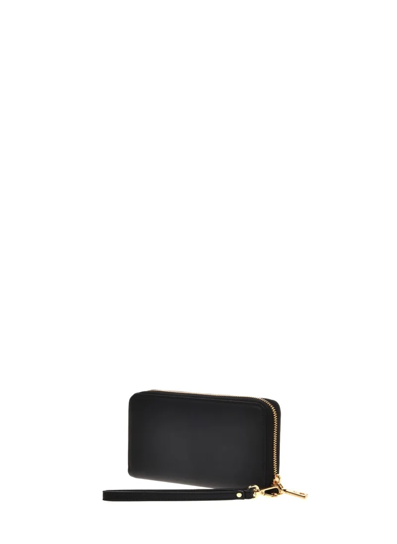 Love Moschino Logo Detailed Zip Over Purse