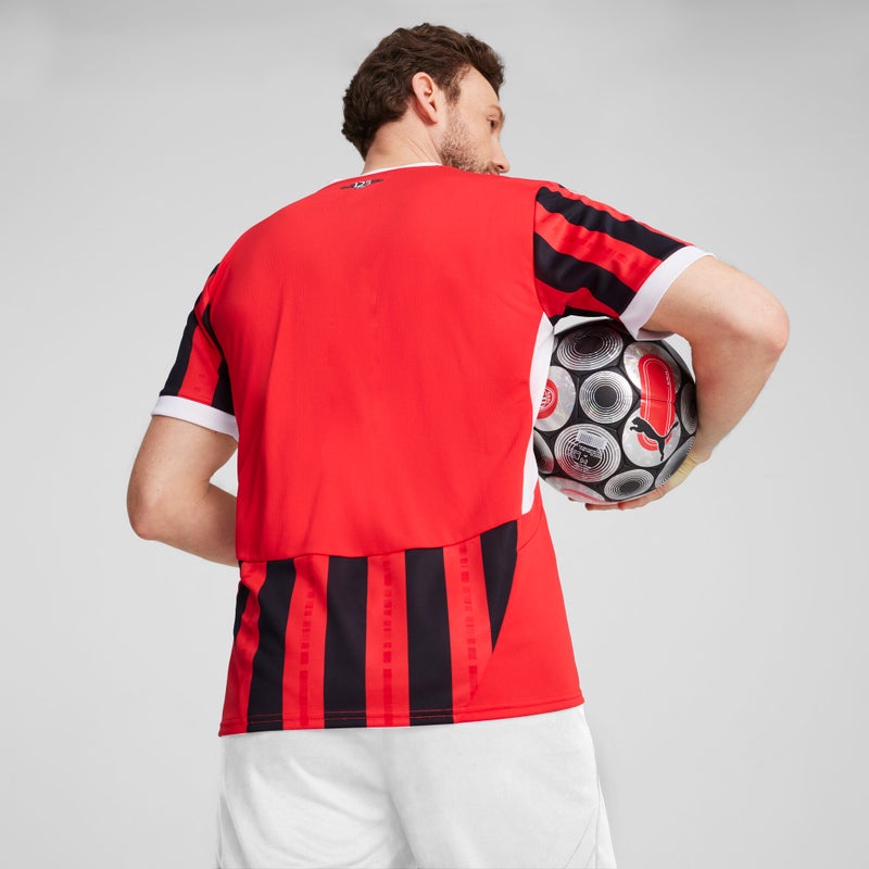 PUMA AC Milan 24/25 Mens Red Home Jersey - Image 4