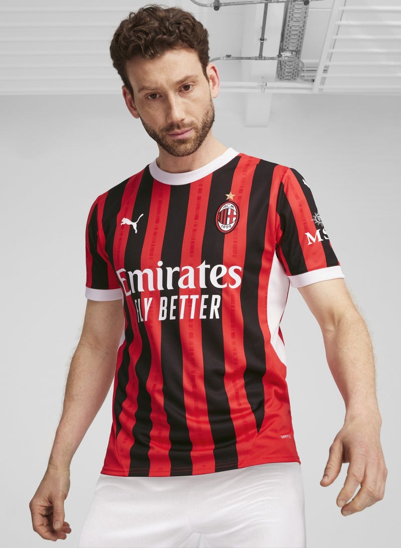 PUMA AC Milan 24/25 Mens Red Home Jersey - Image 1