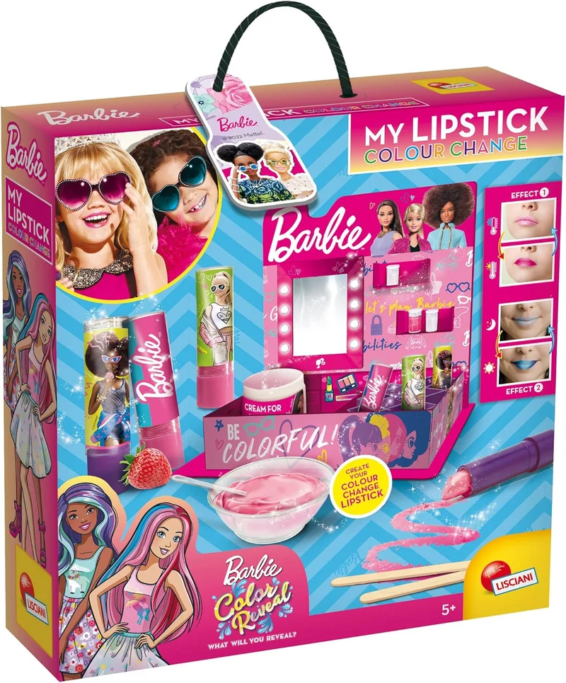 Barbie Barbie My Lipstick Colour Change Set