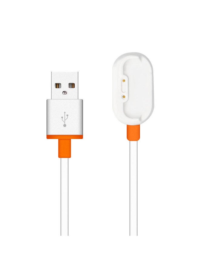 Suitable For Small Genius Phone Watch Charging Line Z6 Top I Peak Version Y01A Y03 Y05 Z1 Z1S Magnetic Attraction Type-Color:Orange White  - Image 3