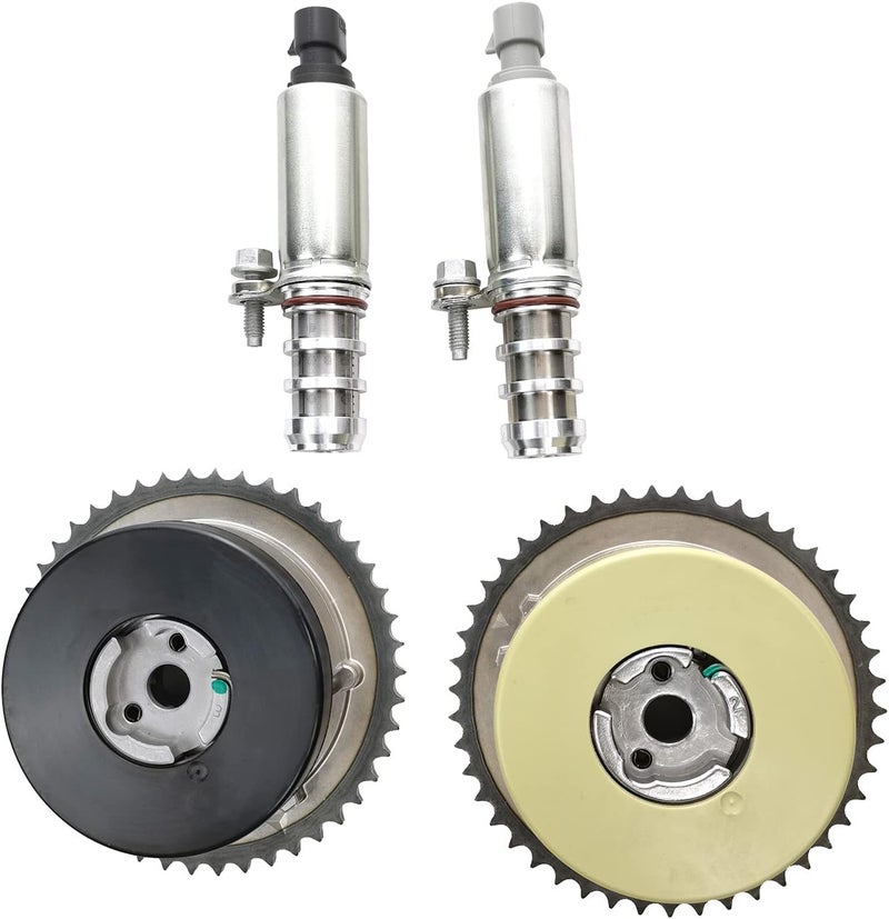 GaeaAuto VVT Cam Phasers Timing Solenoid Valve Set for 06-14 Chevy Buick Pontiac Saturn 2.4L - Image 1