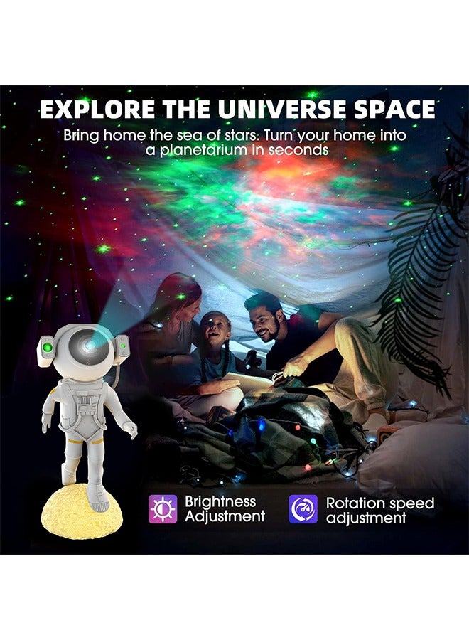 Beyond Astronaut Galaxy Projector, Star Galaxy Night Light Projection Lamp, Kids LED Sky Night Light with Remote Control, Bluetooth Connection and Timer - Image 3