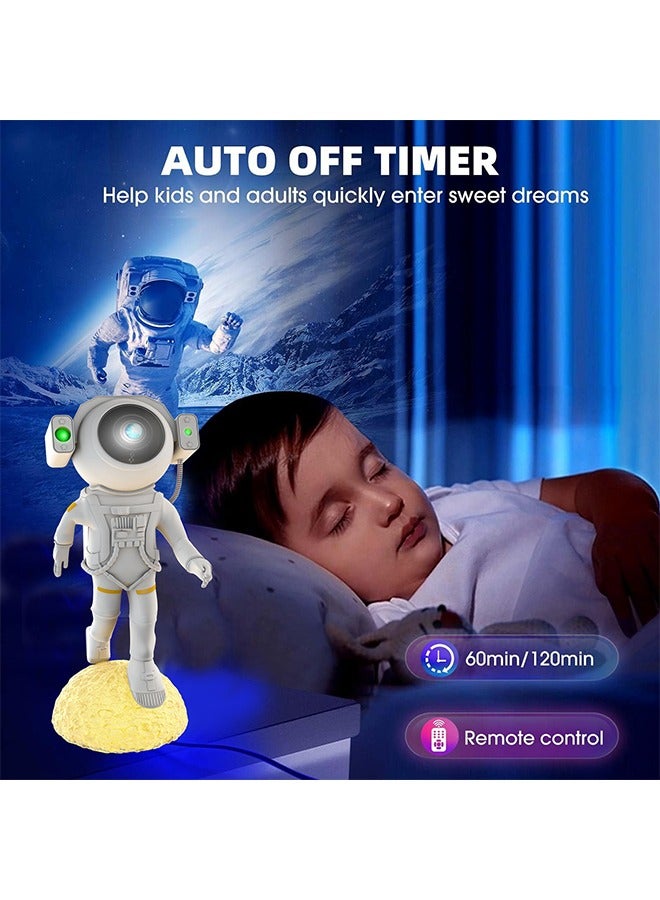 Beyond Astronaut Galaxy Projector, Star Galaxy Night Light Projection Lamp, Kids LED Sky Night Light with Remote Control, Bluetooth Connection and Timer - Image 4