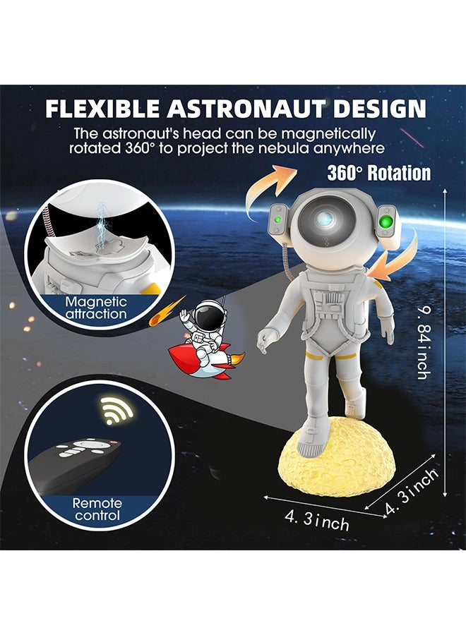 Beyond Astronaut Galaxy Projector, Star Galaxy Night Light Projection Lamp, Kids LED Sky Night Light with Remote Control, Bluetooth Connection and Timer - Image 2