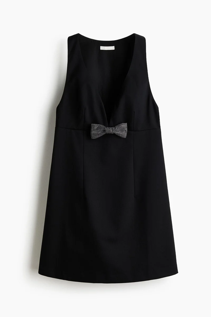 H&M Bow-detail dress