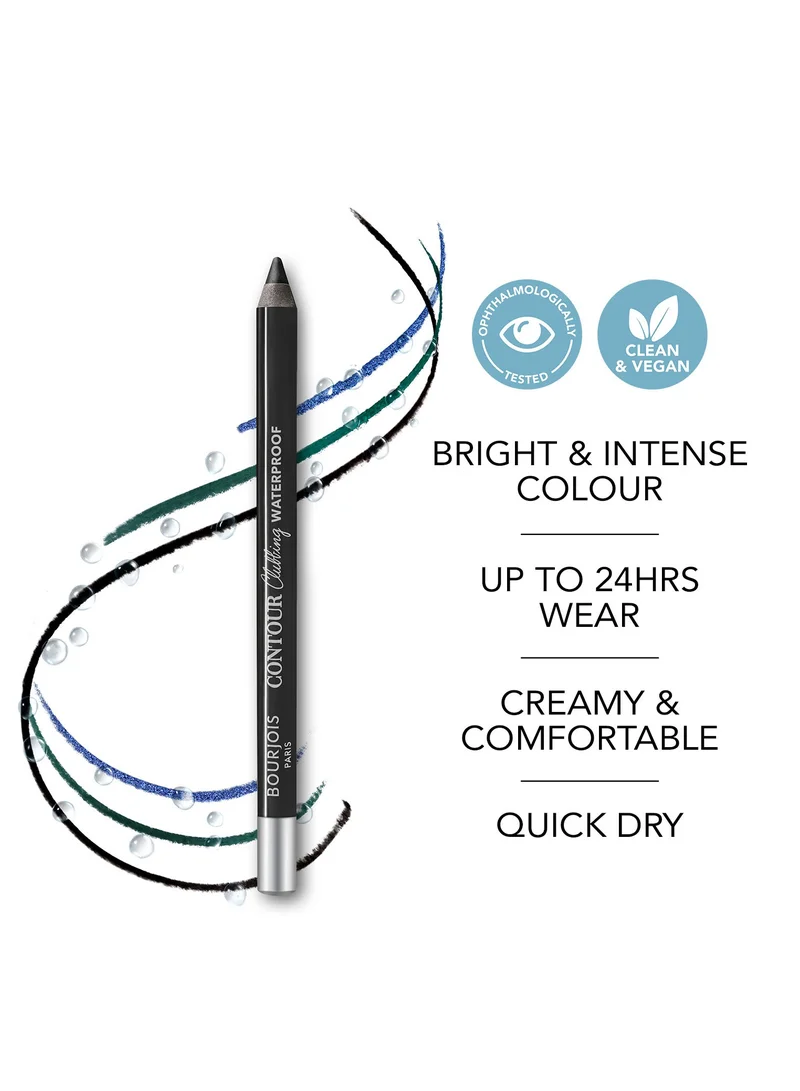 BOURJOIS PARIS Bourjois Contour Clubbing Waterproof Eye Pencil - 077 - Kaki'n'Gold, 1.2g