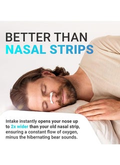Intake Breathing Nasal Strip Starter Kit (15 Count Black) - Boost Oxygen Intake, Reduce Snoring, Improve Sleep Quality - Sweat Resistant, Skin Safe Nasal Strips - Extra Strength Snoring Solution  - Image 5