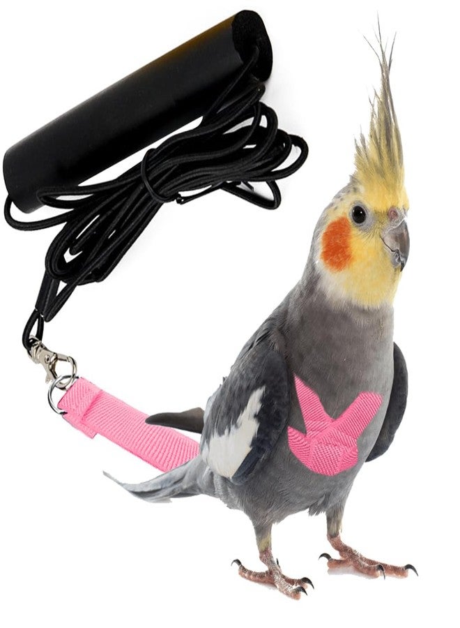 Qpets® Parrot Harness, Bird Harness Parrot Quick Release Strap Design, M - Image 1