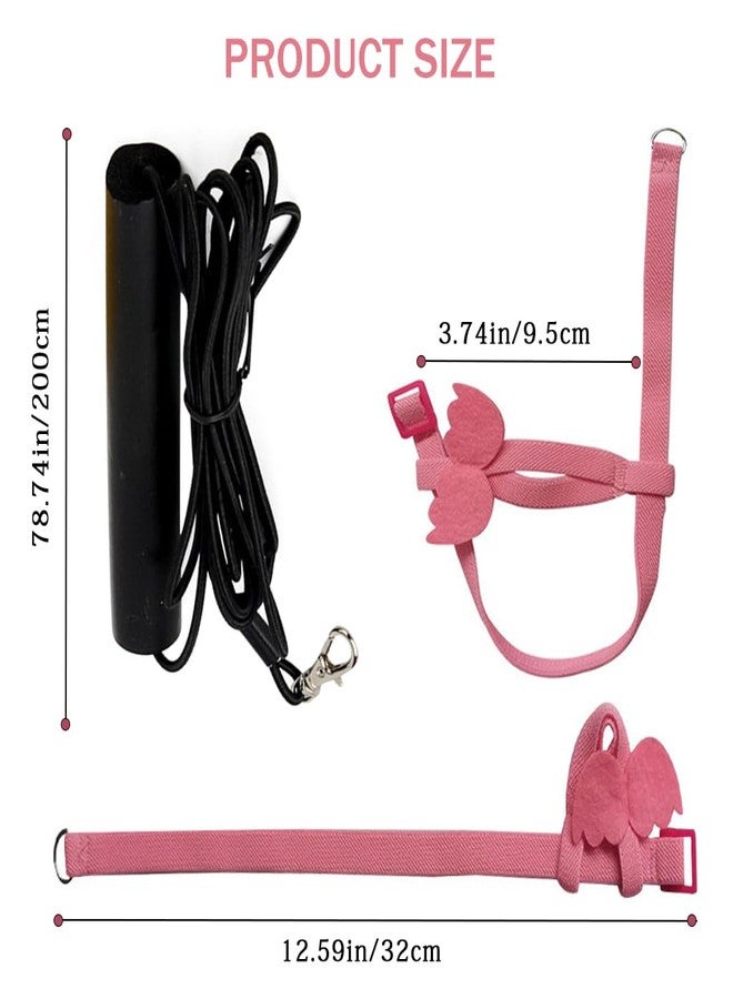 Qpets® Parrot Harness, Bird Harness Parrot Quick Release Strap Design, M - Image 4