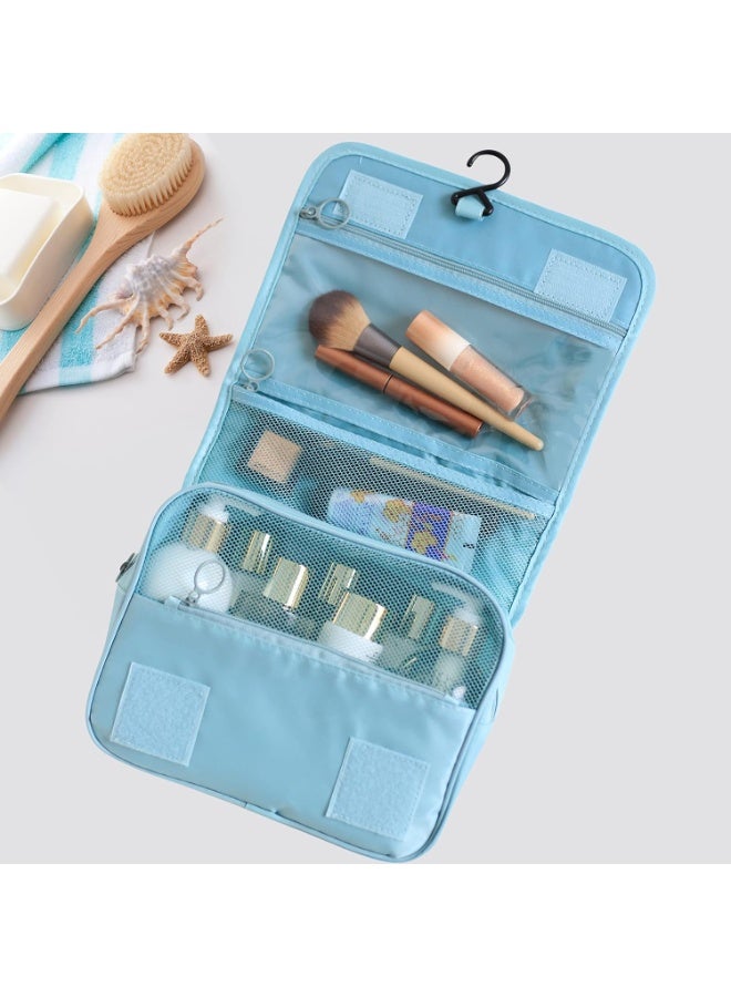 كول بيبي حقيبة مرحاض معلق كبيرة مكياج تجميلي منظمه السفر للرجال والنساء مع ستوردي هوك - Image 2