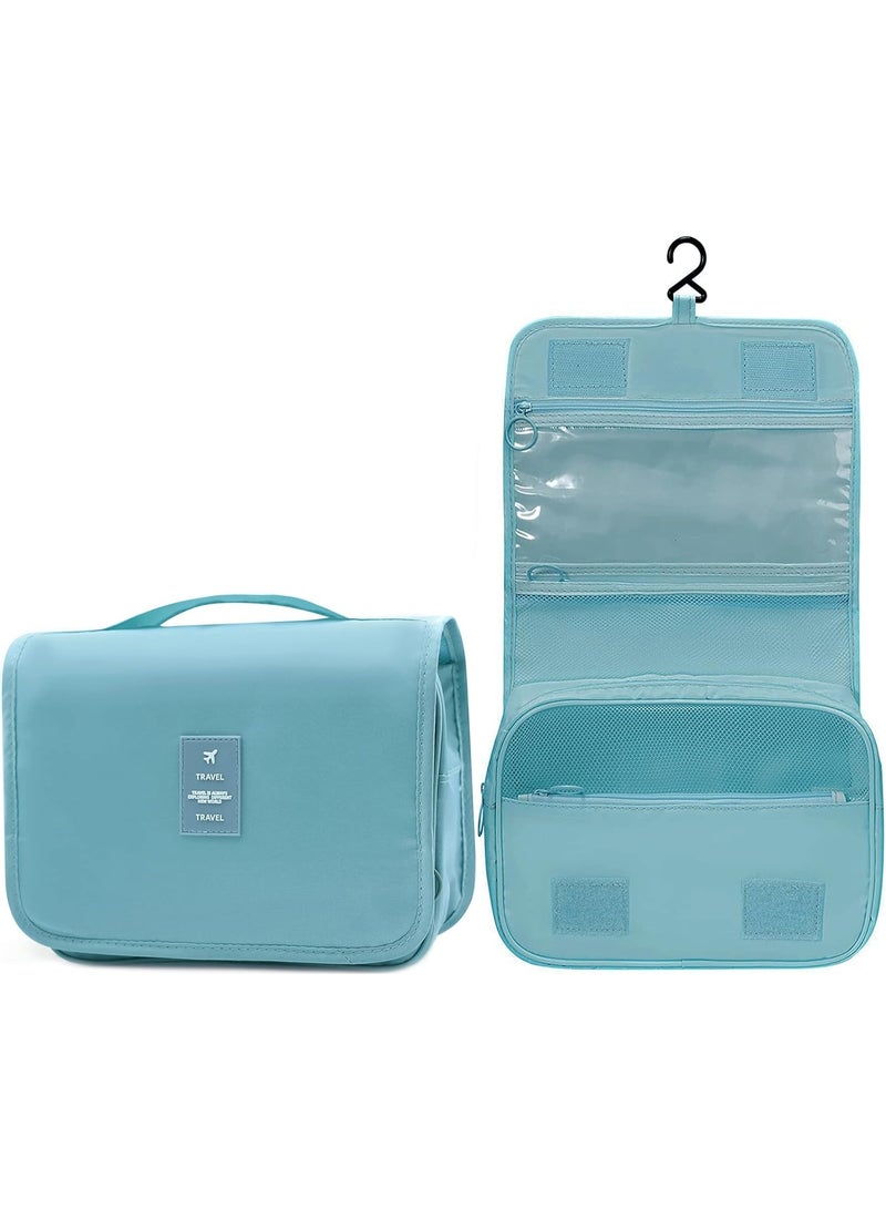 كول بيبي حقيبة مرحاض معلق كبيرة مكياج تجميلي منظمه السفر للرجال والنساء مع ستوردي هوك - Image 3