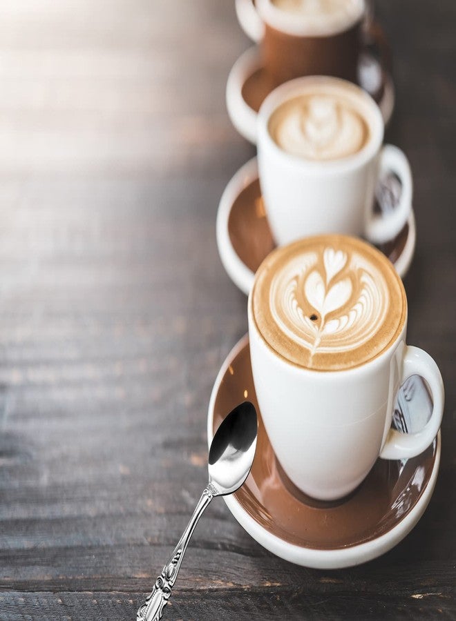 DecorRack 12 pieces Teapoons, Food Grade Stainless Steel Teaspoons, 5.5 inches, Flatware for Home, Restaurant, Dishwasher Safe. (12 Pack) - Image 5