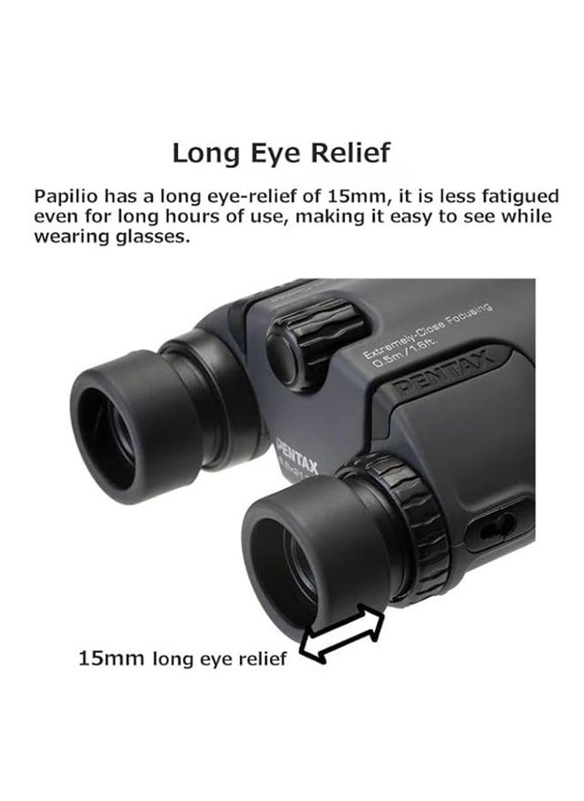 Renewed - Papilio II 8.5x21 Compact Binoculars for Bird Watching