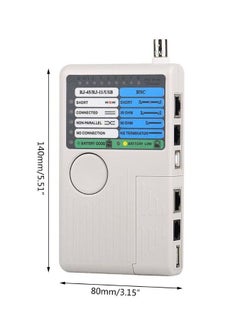 ماركة غير محددة جهاز اختبار كابل الشبكة عن بعد RJ11 RJ45 USB BNC LAN لتعقب كابلات UTP STP LAN  - Image 2