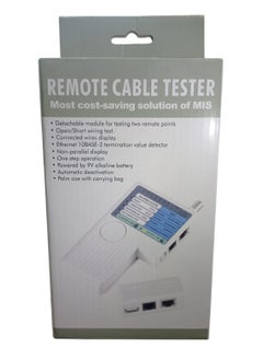 ماركة غير محددة جهاز اختبار كابل الشبكة عن بعد RJ11 RJ45 USB BNC LAN لتعقب كابلات UTP STP LAN  - Image 5