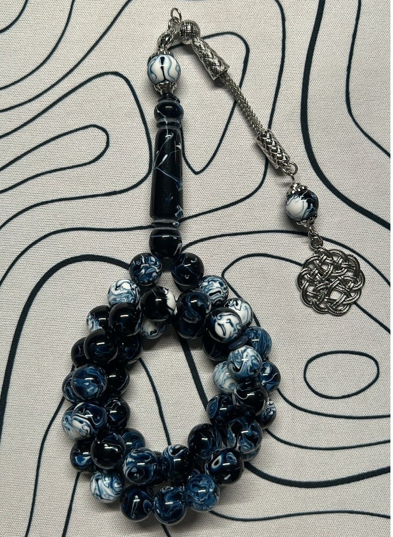 Trabzon Baklait Rosary with Luxurious Velvet Box