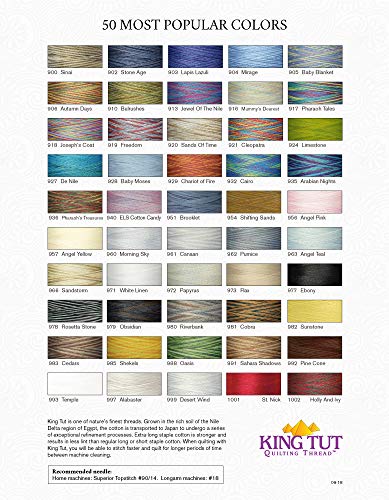Superior Threads King TUT Quilting Thread #968 Fig - 2000 Yard Cone - Image 3