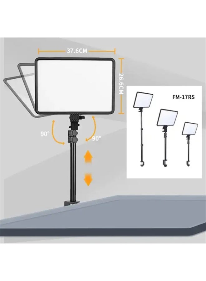 Jmary Panel LED Light With Remote Control, 17 Inch, Black - FM-17RS - Image 4