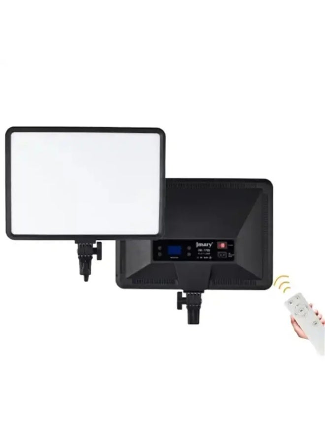 Jmary Panel LED Light With Remote Control, 17 Inch, Black - FM-17RS - Image 1