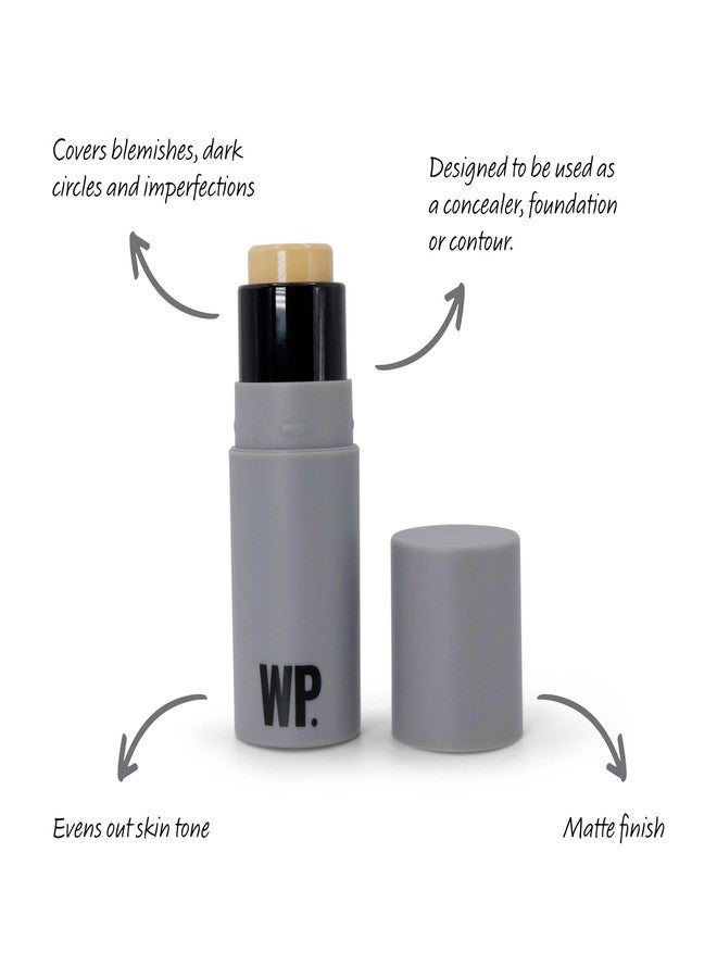 War Paint for Men Multi-Use Complexion Concealer and Foundation Stick, Evens Skin Tone and Covers Blemishes and Dark Circles, Quick Application S2 Very Light 0.26 fl Oz - Image 2
