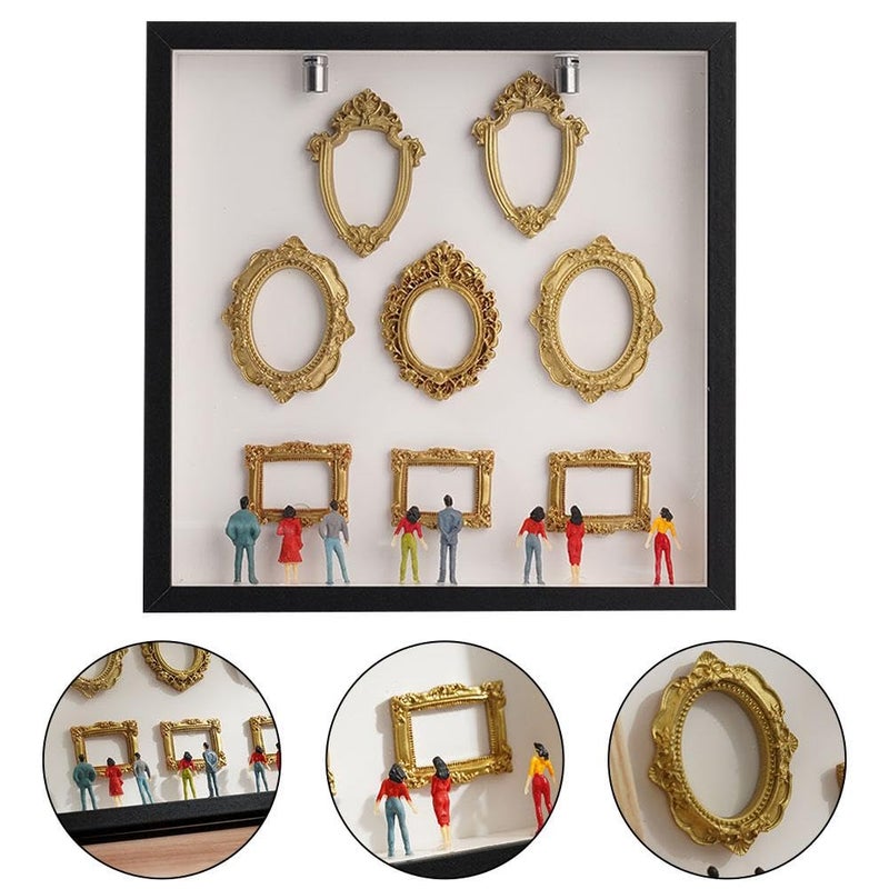 طقم صندوق الظل للخريجين مع ضوء لعرض الصور المخصصة للذكرى السنوية والزفاف وعيد الميلاد - Image 4