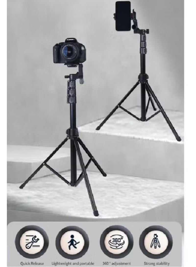Jmary Jmary KP-2206 Multi-functional Adjustable Portable Camera Tripod, Black - Image 4