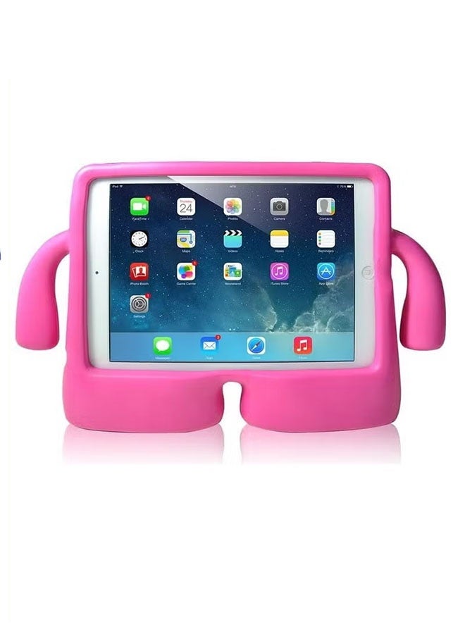 Kids Shock‑Proof EVA Case with Handle & Stand for iPad Air 4/5 10.9 2020 2022 Bright Durable Cover(Pink)