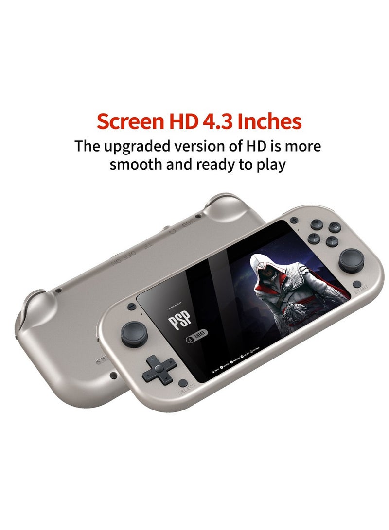 Handheld 4.3-inch, 4K HD Wireless PSP Retro Arcade Console（64GB） - Image 4