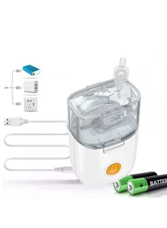 HUMJO Dual-Purpose Nebulizer - Handheld/Mask-Mounted, Portable Ultrasonic Micro-mesh Nebulizer, Rechargeable Steam Inhaler for Humidification and Therapy,for Adults and Children. - Image 4