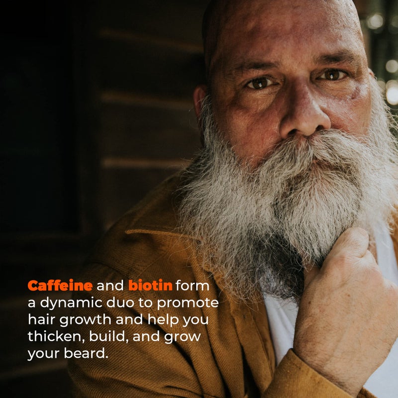 Wild Willies Beard Shampoo With Biotin & Caffeine - Nourishes & Strengthens - Moisturizing Anti-Dandruff Face Wash for Men of All Beard Types - Image 3
