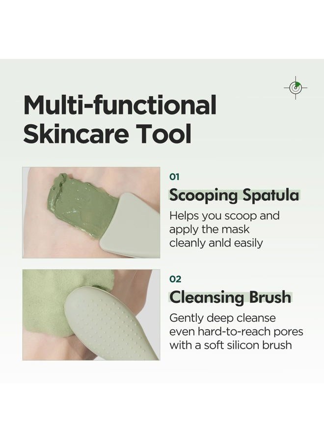 P.CALM Dual Pore Cleansing Brush | Face Scrubber for Blackheads Removal, Gentle Exfoliation & Deep Cleaning, Pore Massager | Korean Beauty Tool, 30g / 1.05 oz, 1 Count - Image 2