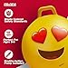 Waliki Emoji 3 Exercise Fitness Ball 1845cm Perfect Size for Kids Ages 36 Easy to Inflate Safety Tested - Image 3