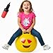 Waliki Emoji 3 Exercise Fitness Ball 1845cm Perfect Size for Kids Ages 36 Easy to Inflate Safety Tested - Image 2