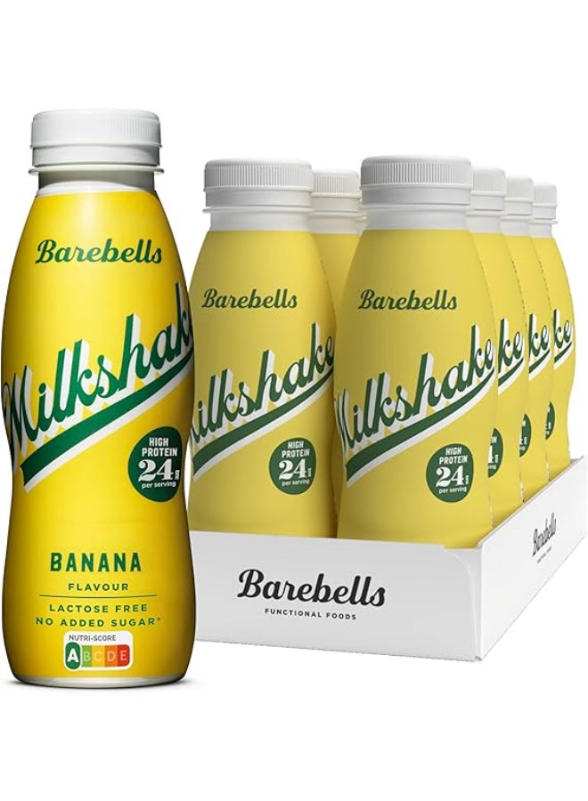 Barebells Protein Milkshake Banana ( 330 ML x 8 ) - Image 1