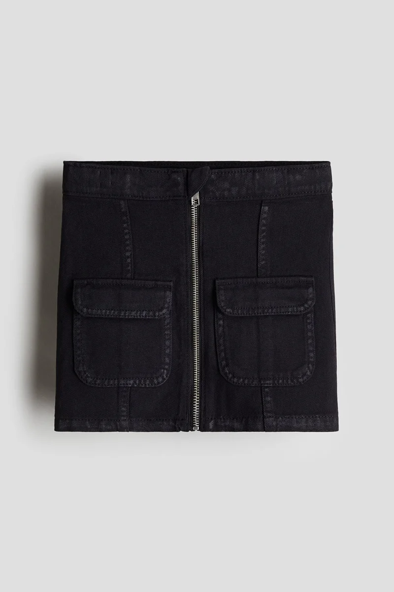 H&M Cotton twill skirt