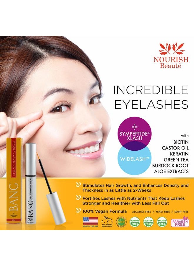 Nourish Beaute - Bang Eyelash Enhancer Growth Serum – Eye Lash Growing Serum – New, Improved and Reformulated - Image 1
