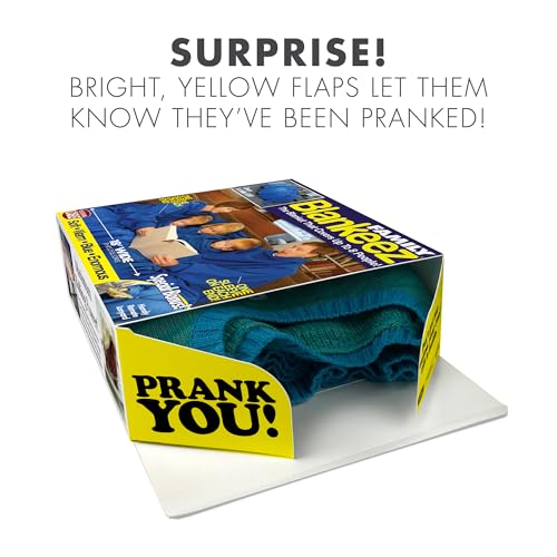 Prank Pack, Blankeez Prank Gift Box, Wrap Your Real Present in a Funny Authentic Prank-O Gag Present Box | Novelty Gifting Box for Pranksters - Image 4
