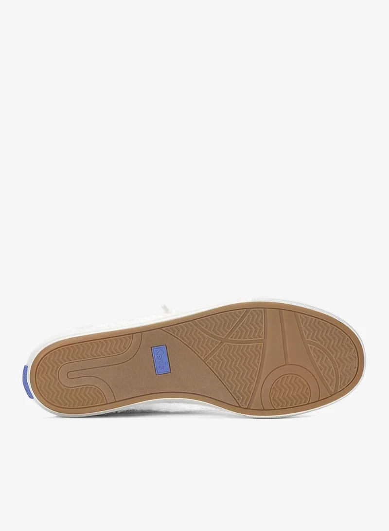 Keds Snow White Keds Women's Center III Slip On Casual Sneaker White for Women | Best Price UAE
