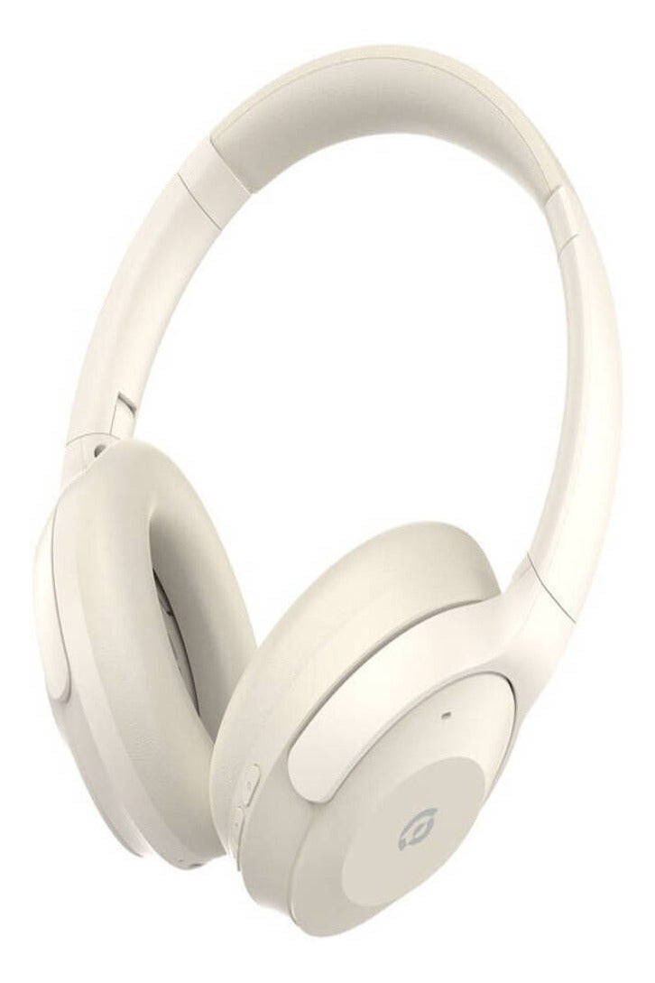 باورولوجي Powerology Wireless Headphones With Anc Enc Hifi Sound 46h Playtime Ergonomic Design Driver Cream