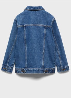 MANGO Kids Pocket Detail Jacket  - Image 2