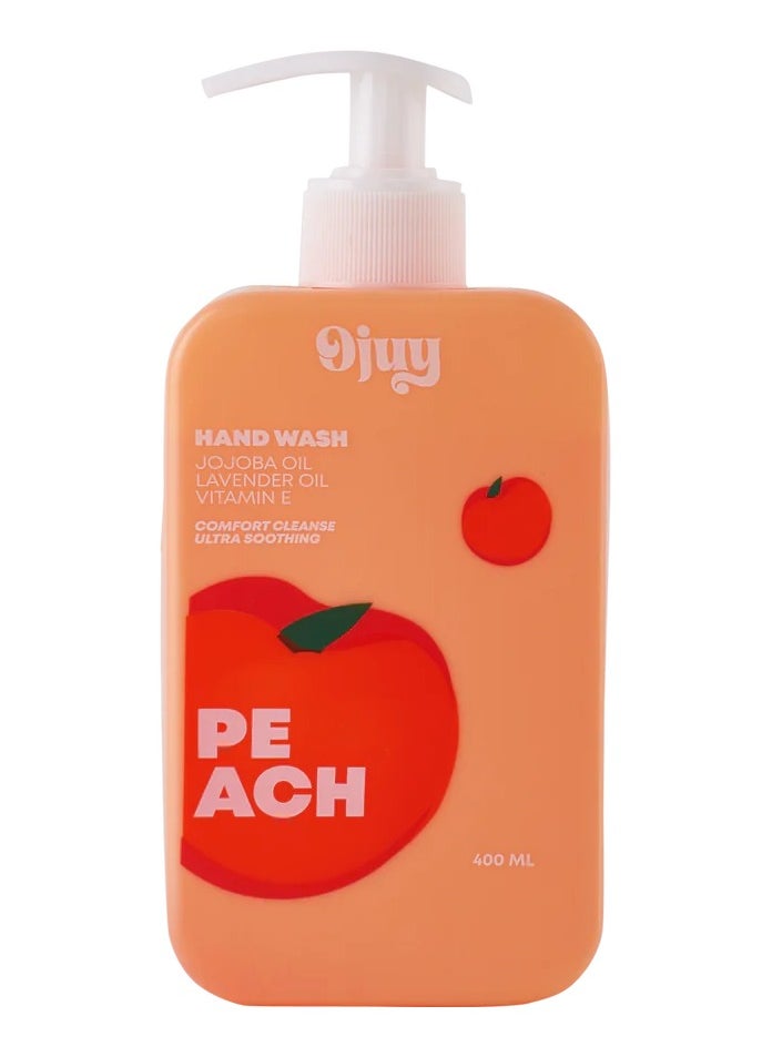 Ojuy Peach Hand wash 400 ML  - Image 1