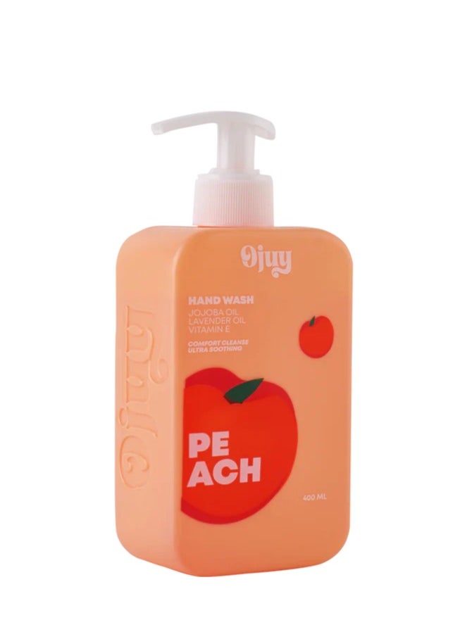 Ojuy Peach Hand wash 400 ML  - Image 2