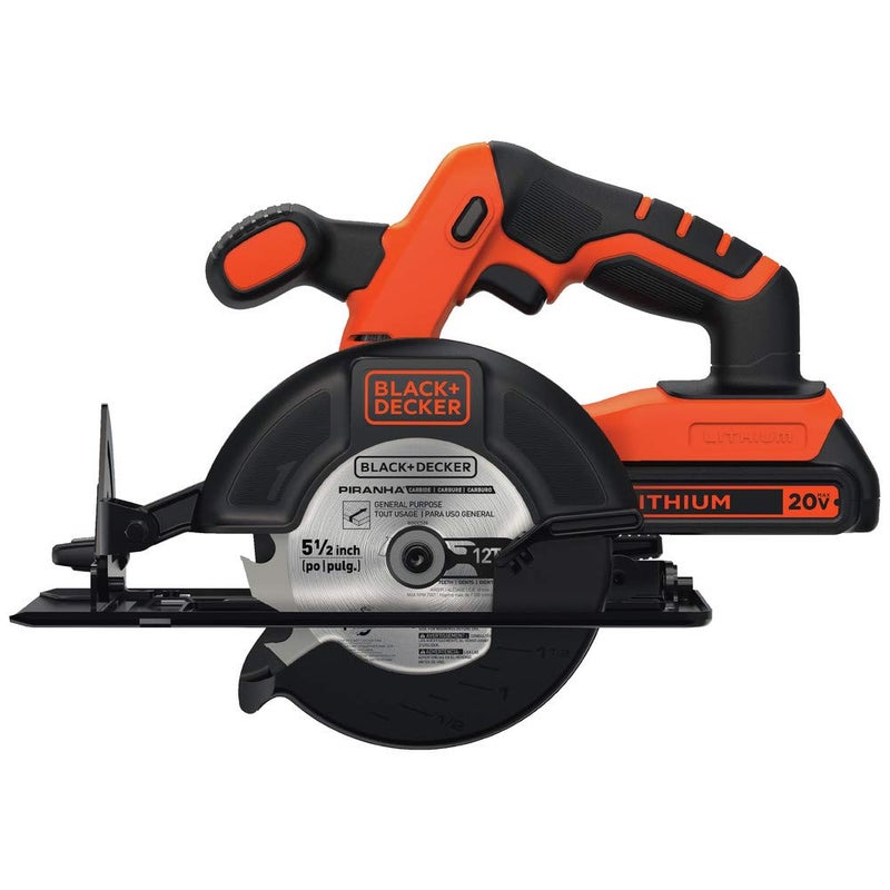 BLACK+DECKER مجموعة أدوات الطاقة BLACK+DECKER 20V MAX، مجموعة أدوات كهربائية لاسلكية مكونة من 4 أدوات مع بطاريتين وشاحن (BD4KITCDCRL) - Image 4