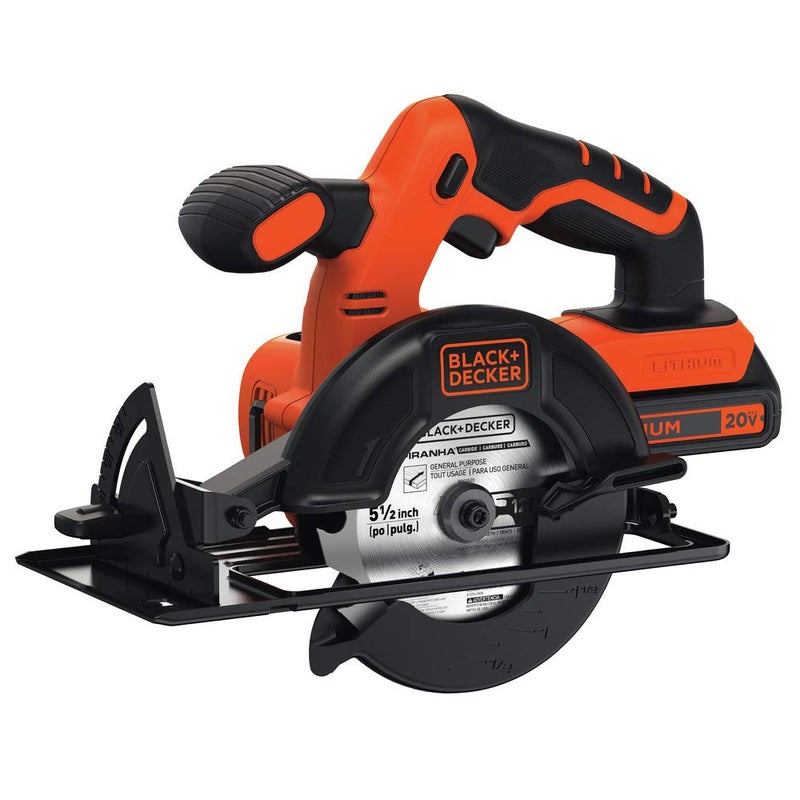BLACK+DECKER مجموعة أدوات الطاقة BLACK+DECKER 20V MAX، مجموعة أدوات كهربائية لاسلكية مكونة من 4 أدوات مع بطاريتين وشاحن (BD4KITCDCRL) - Image 5