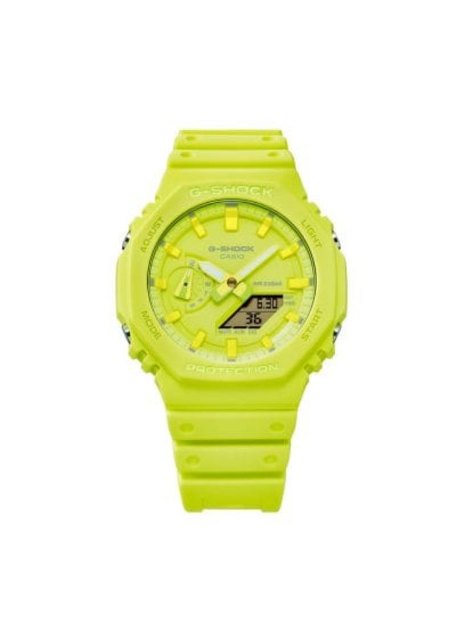 G-SHOCK ساعة جي-شوك كاجوال للرجال GA-2100-9A9DR - Image 2