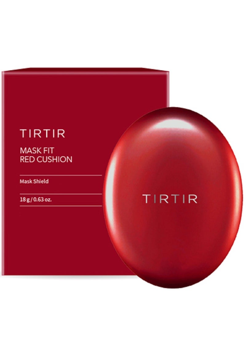 TIRTIR Mask Fit Red Cushion Mask Shield Foundation  (0.63 oz.), 21N Ivory  - Image 1